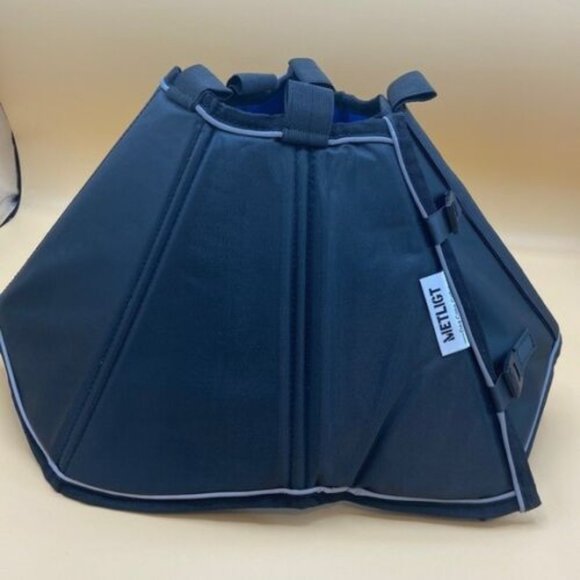 METLIGT Dog Cone Collar Buckle Clips Medium Soft Recovery Adjustable Foldable - Picture 1 of 4